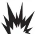 AMANA NEC3120FW - WARNING - 1
