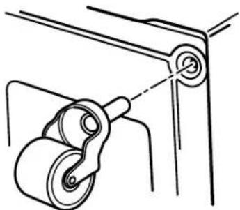 AMANA NEC3120FW - Install casters - 1