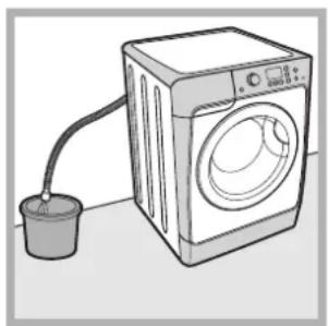 INDESIT PWDE 7125 W - Opening the porthole door manually - 1