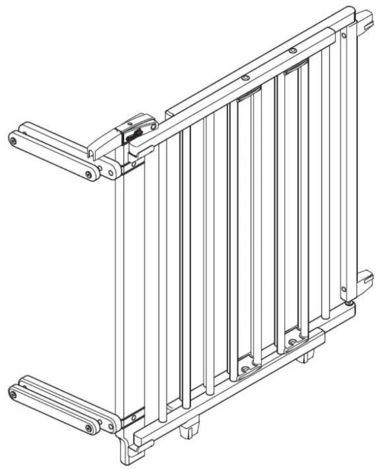 Geuther 2735 - Schwenk-Treppenschutzgitter Plus - 1