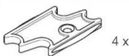 Geuther 2735 - Schwenk-Treppenschutzgitter Plus - 12