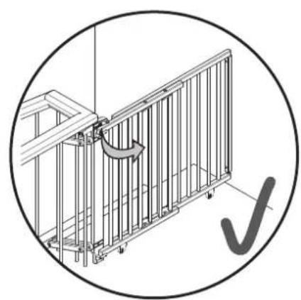 Geuther 2735 - Schwenk-Treppenschutzgitter Plus - 19