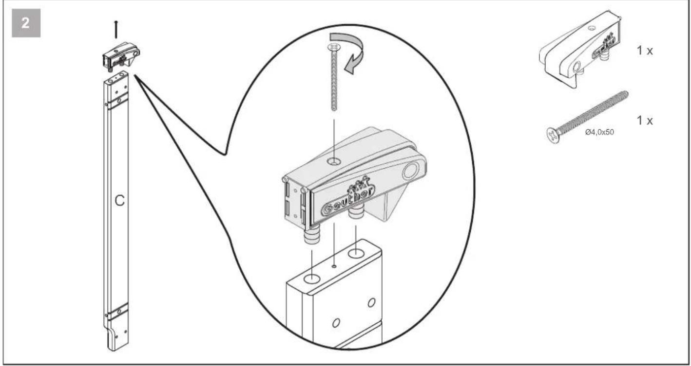 Geuther 2735 - Schwenk-Treppenschutzgitter Plus - 29