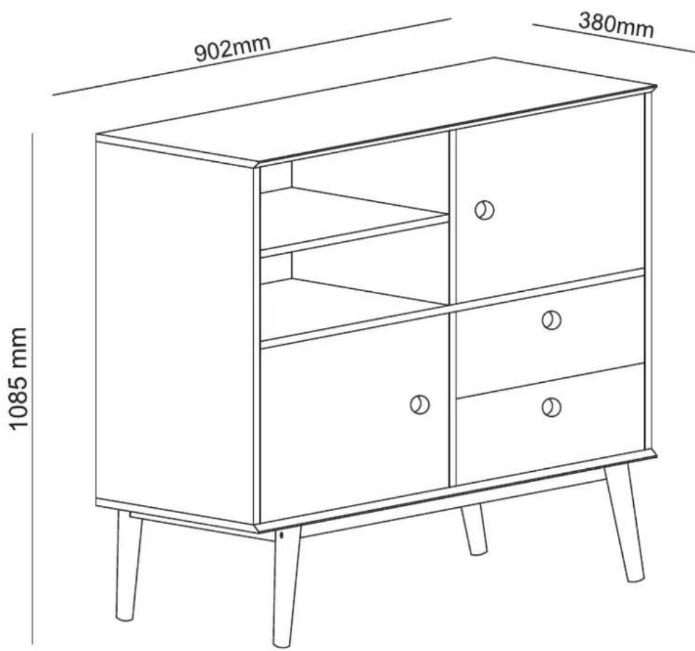 JYSK Oplev (90x108x38) - OLEV3620873 - 1