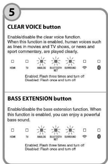 YAMAHA MusicCast BAR 400 - Operations - 8