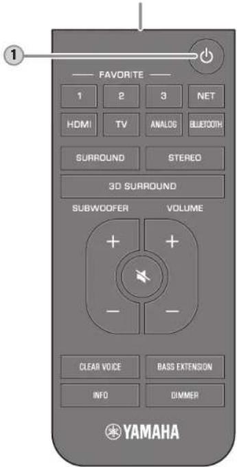 YAMAHA MusicCast BAR 400 - Fjarrkontrollsignsändare - 1