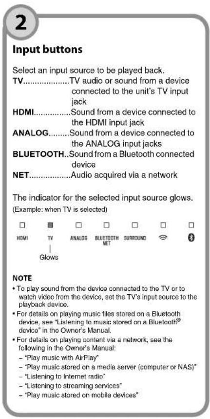 YAMAHA MusicCast BAR 400 - Operations - 4