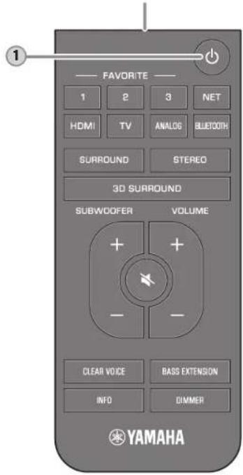 YAMAHA MusicCast BAR 400 - Trasmettitore di segnale del telecomando - 1