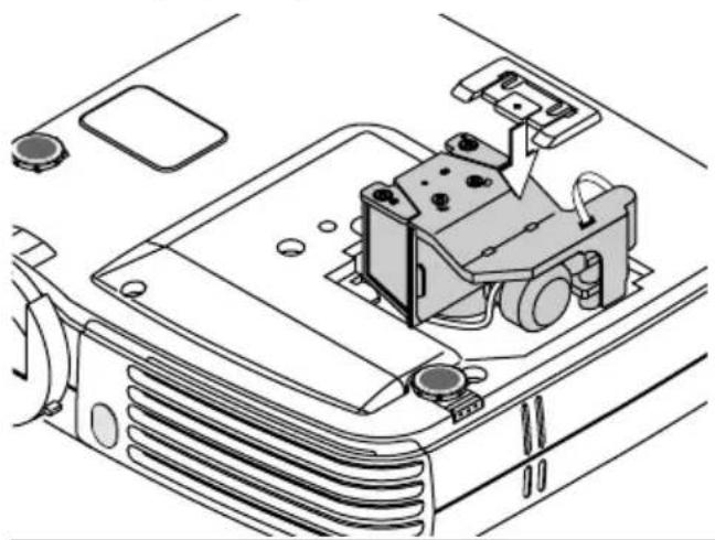3M PX5 - Instale el nuevo cartucho de lámpara. - 1