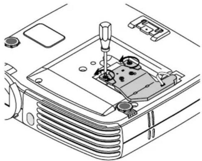 3M PX5 - Remove the lamp cartridge. - 1