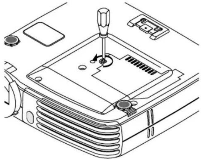 3M PX5 - Rimuovete il copri lampada. - 1