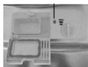 SABA LV10C44MINIPLIX - When to Refill the Rinse Aid Dispenser - 1