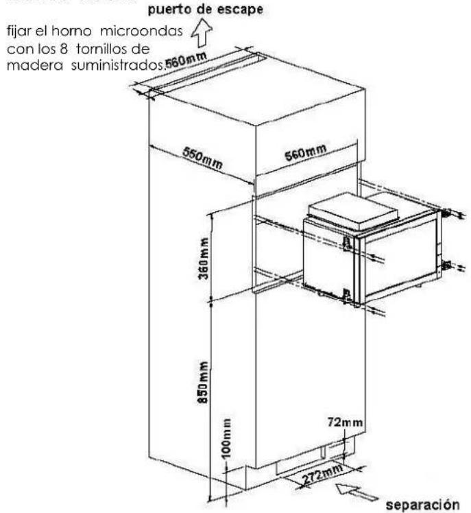 KALORIK TKG MG 1009 DG - Encastre para microondas - 3