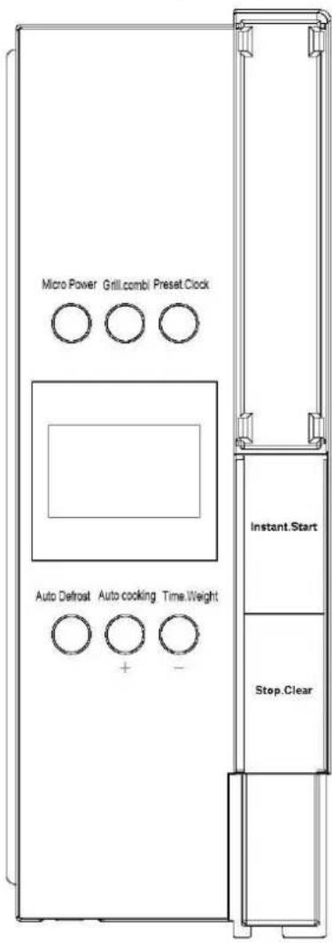 KALORIK TKG MG 1009 DG - PANEL DEMANDOS - 1
