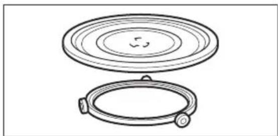 ELECTROLUX EMT25203C - Turntable set - 1
