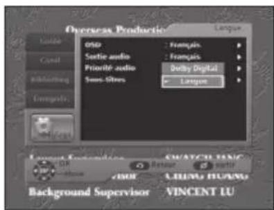 SAMSUNG DCBP850S - Priorité audio - 1