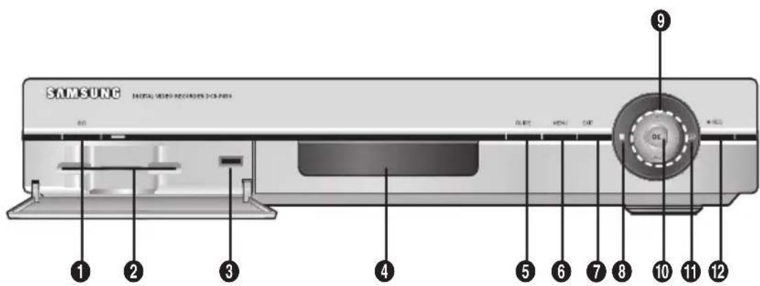 SAMSUNG DCBP850S - Panneau avant - 1