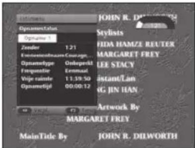 SAMSUNG DCBP850S - Opnamestatus - 1