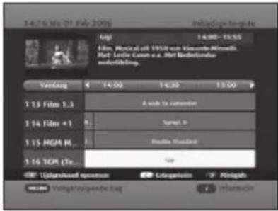 SAMSUNG DCBP850S - Programma-informatie (EPG—Elektronische programmeringsgids) - 1