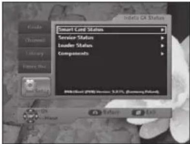 SAMSUNG DCBP850S - Irdeto CA Status - 1