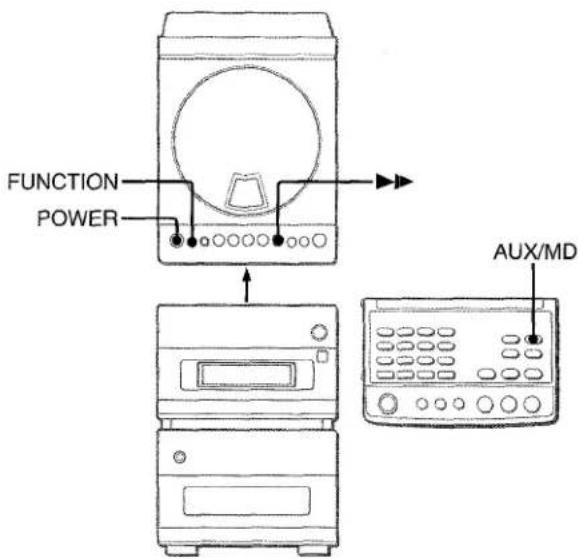 AIWA XRM88 - ESCUCHANDO FUENTES EXTERNAS - 1