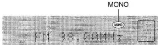 AIWA XRM88 - When an FM stereo broadcast contains noise - 1