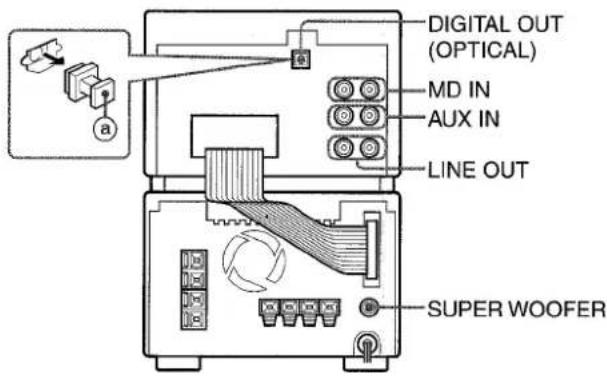 AIWA XRM88 - CONNECTING OPTIONAL EQUIPMENT - 1