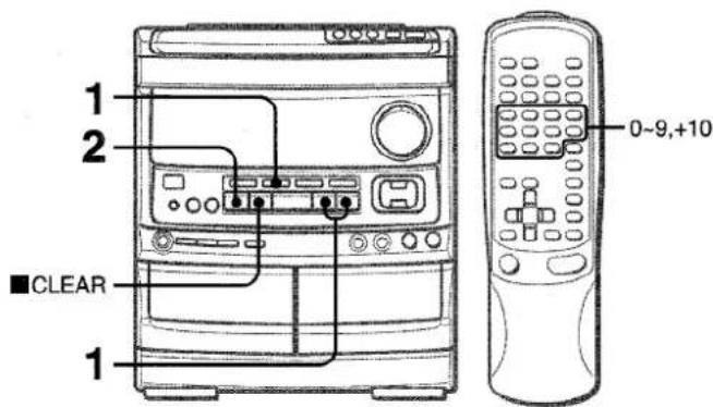 AIWA NSXV9000 - PREAJUSTE DE EMISORAS - 1
