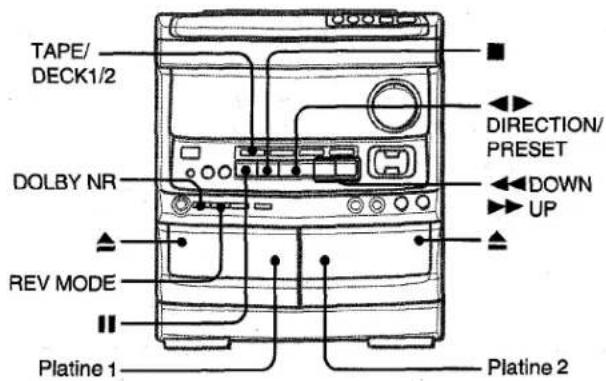 AIWA NSXV9000 - OPERATIONS DE BASE - 1