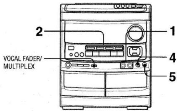 AIWA NSXV9000 - MEZCLA MICROFONICA - 1