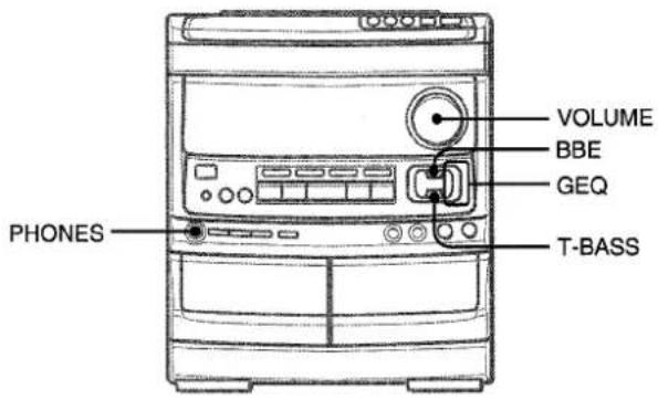 AIWA NSXV9000 - AJUSTE DEL SONIDO - 1