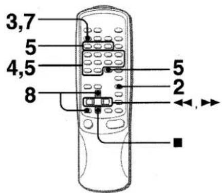 AIWA NSXV9000 - GRABACION CON EDICION PROGRAMADA - 1