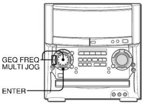 AIWA XHA1000 - MEMORIZING THE NEW EQUALIZATION CURVES - 1