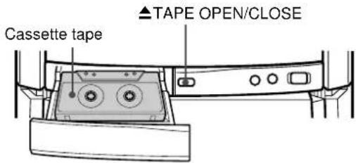 AIWA XHA1000 - Load a tape to be recorded. - 1