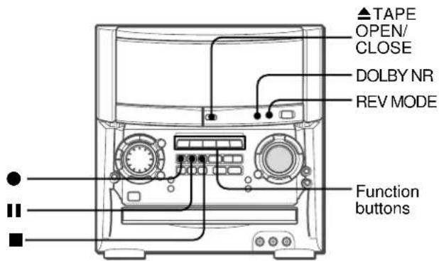 AIWA XHA1000 - BASIC RECORDING - 1