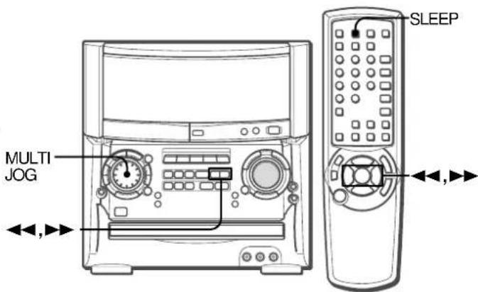 AIWA XHA1000 - REGLAGE DU PROGRAMMATEUR D'EXTINCTION - 1