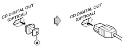 AIWA XHA1000 - CD DIGITAL OUT (OPTICAL) jack - 1