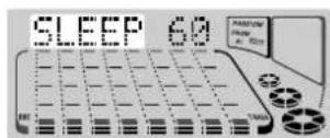 AIWA XHA1000 - Press SLEEP on the remote control. - 2