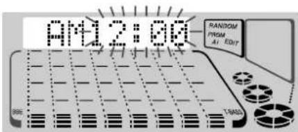 AIWA XHA1000 - Appuyez sur CLOCK. - 1