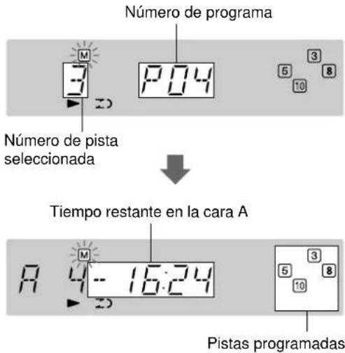 AIWA LCX357 - Repita el paso 5 para el resto de las pistas de la cara A. - 1