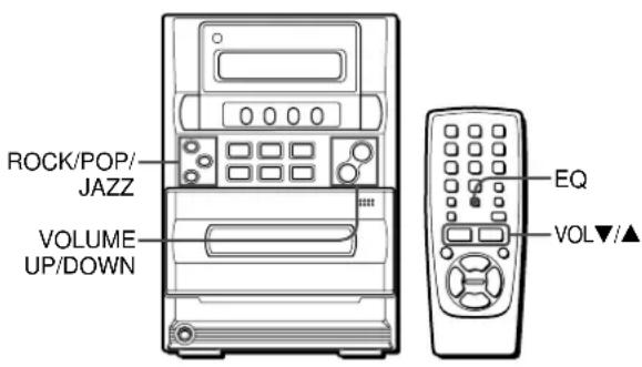 AIWA LCX357 - CÓMÖ AJUSTAR EL SONIDO - 1