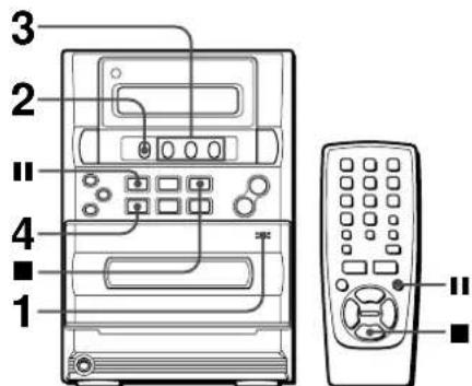 AIWA LCX357 - BASIC RECORDING - 1