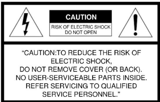 AIWA LCX357 - WARNING - 1
