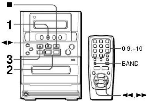 AIWA LCX357 - PRESINTONIZACION DE EMISORAS - 1