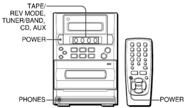 AIWA LCX357 - ANTES DE LA OPERACION - 1