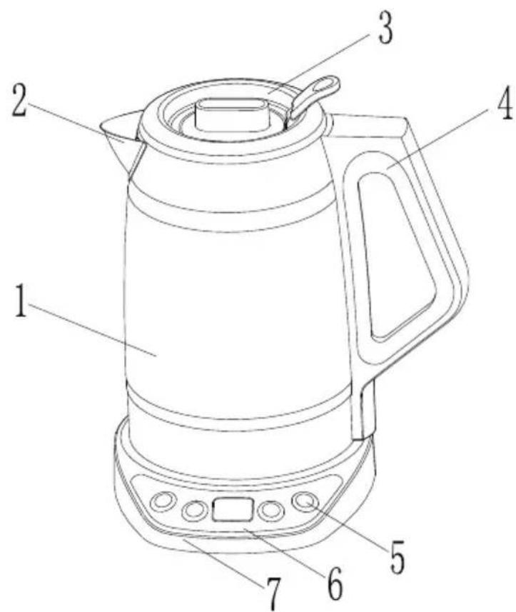 MIDEA MEK17GTE8 - Nombre de las partes principales - 1