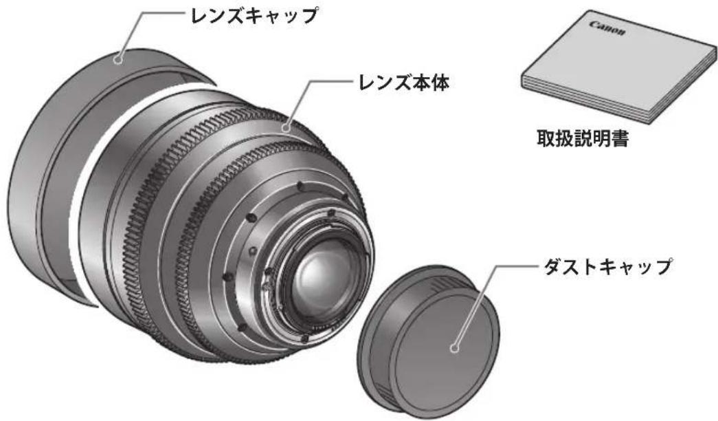 CANON CNE135mm T2.2 L F - 商品構成 - 1