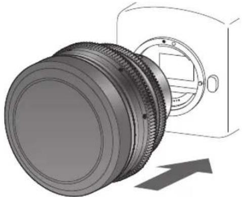 CANON CNE135mm T2.2 L F - 为取自付的 - 2