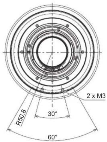 CANON CNE135mm T2.2 L F - 各部位尺寸 - 2