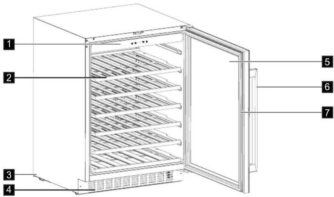 AEG SWB66001DG - LAITTEEN KUVAUS - 1